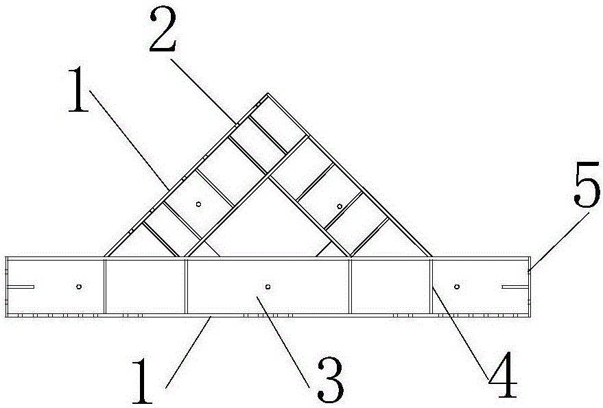 装配式钢结构支撑的标准连接键与支撑梁连接的布置形式的制作方法与工艺