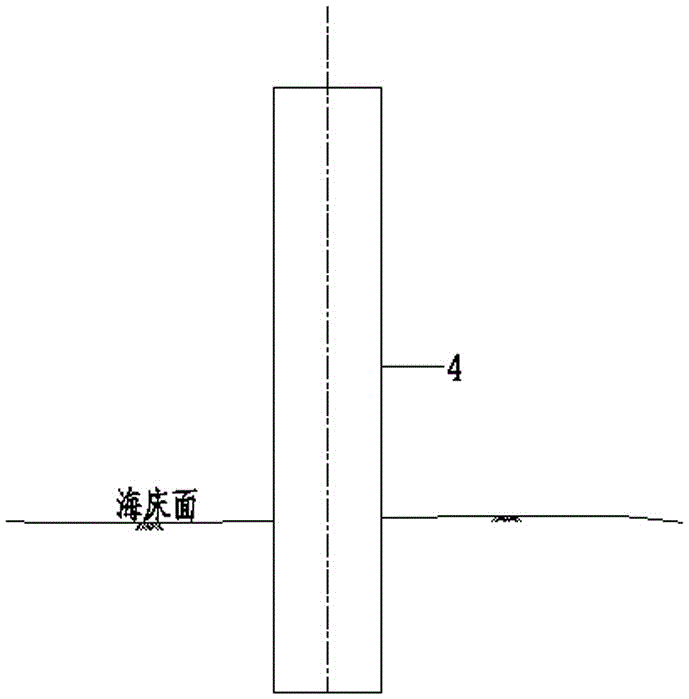 一种岩基海床海上风机嵌岩单桩基础及其施工方法与流程