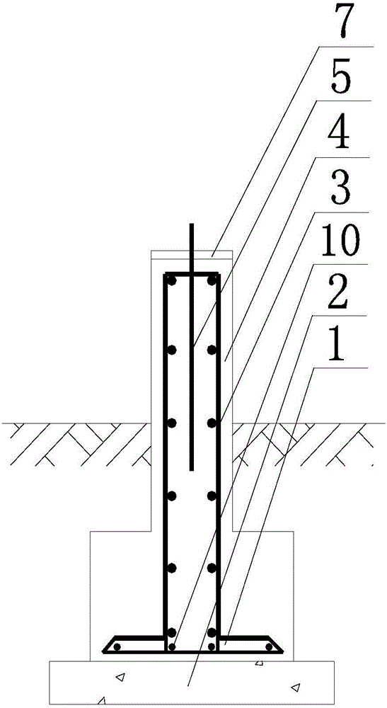 鋼結(jié)構(gòu)房預(yù)埋支撐結(jié)構(gòu)的制作方法與工藝