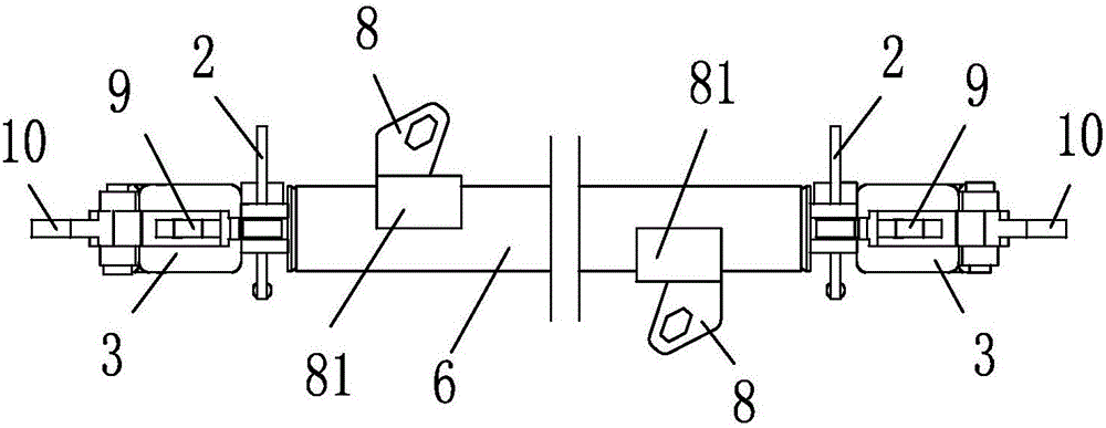 一種多接口橫拉桿、簡(jiǎn)易橫拉桿、斜撐桿及塔架的制作方法與工藝