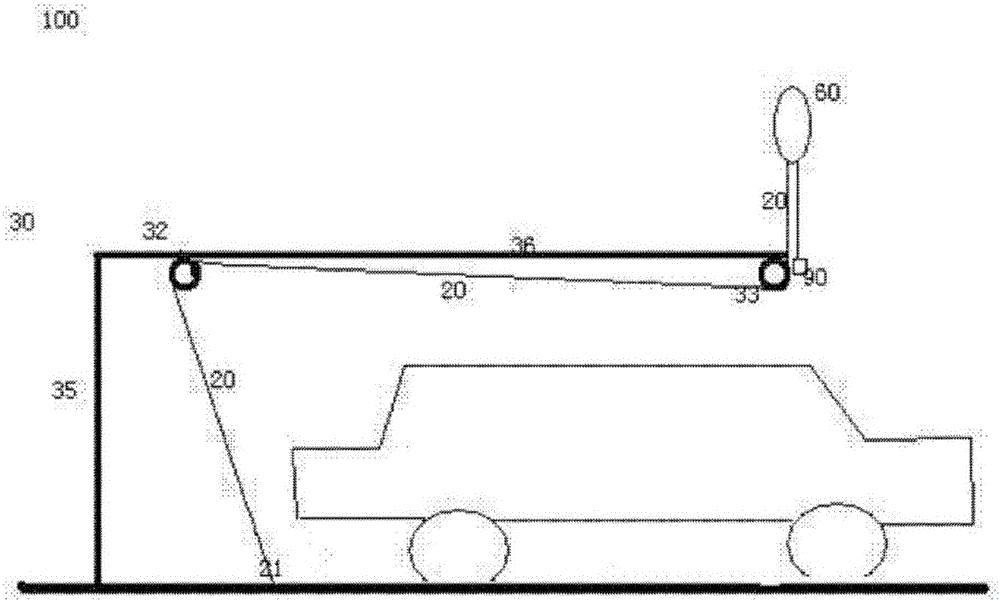 停車場用幫助尋車的裝置的制作方法