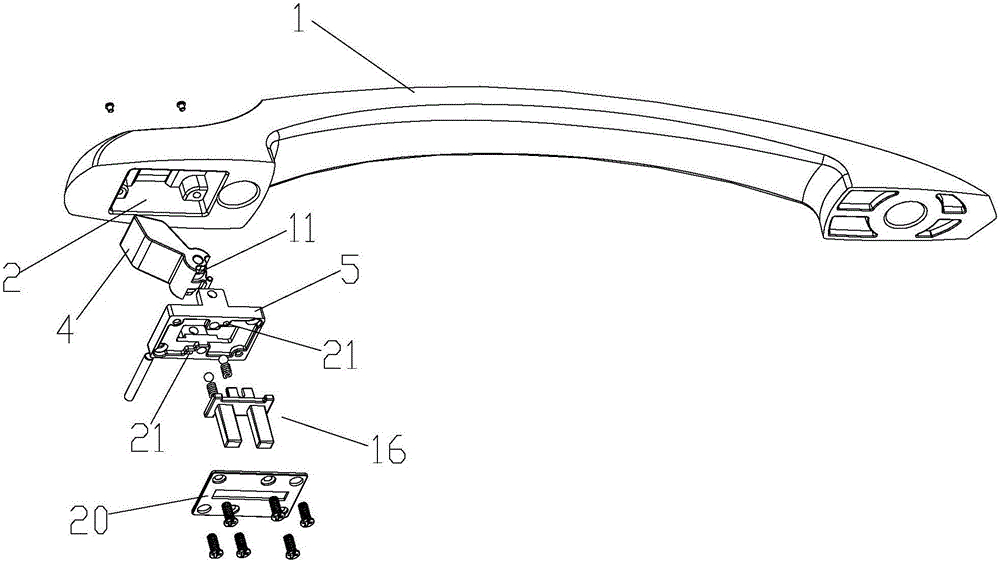 推拉门的拉手自带锁的制作方法与工艺