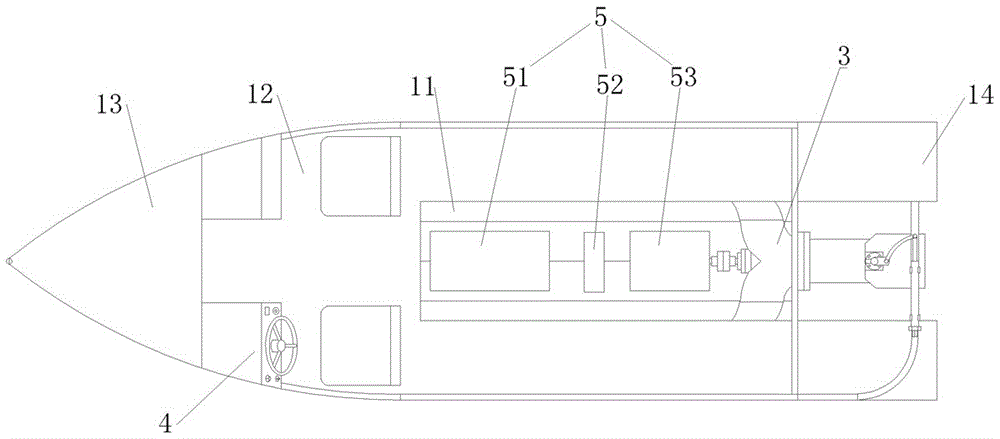 環(huán)保電動(dòng)噴水推進(jìn)船的制作方法與工藝