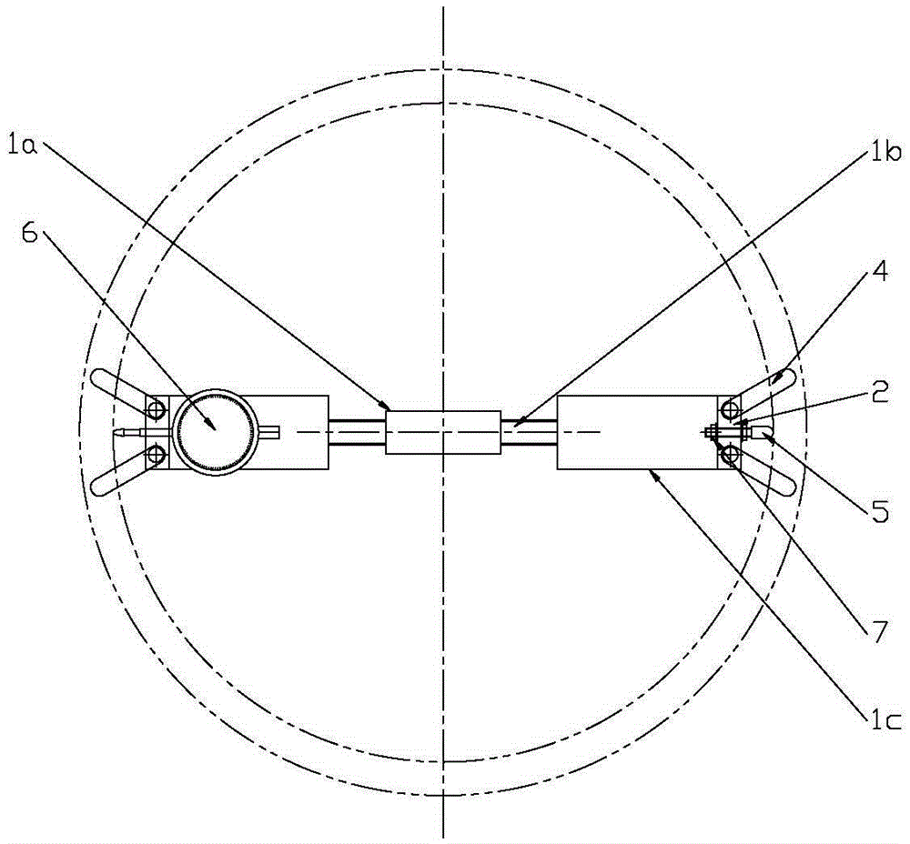 螺旋伸缩式内孔直径测量工具的制作方法与工艺