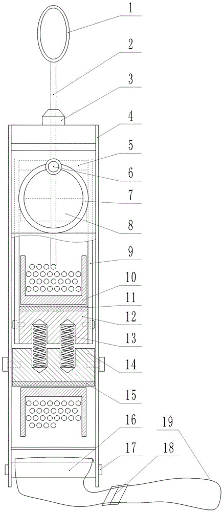 一种重力平衡摩擦式制动高楼缓降紧急救生器的制作方法与工艺