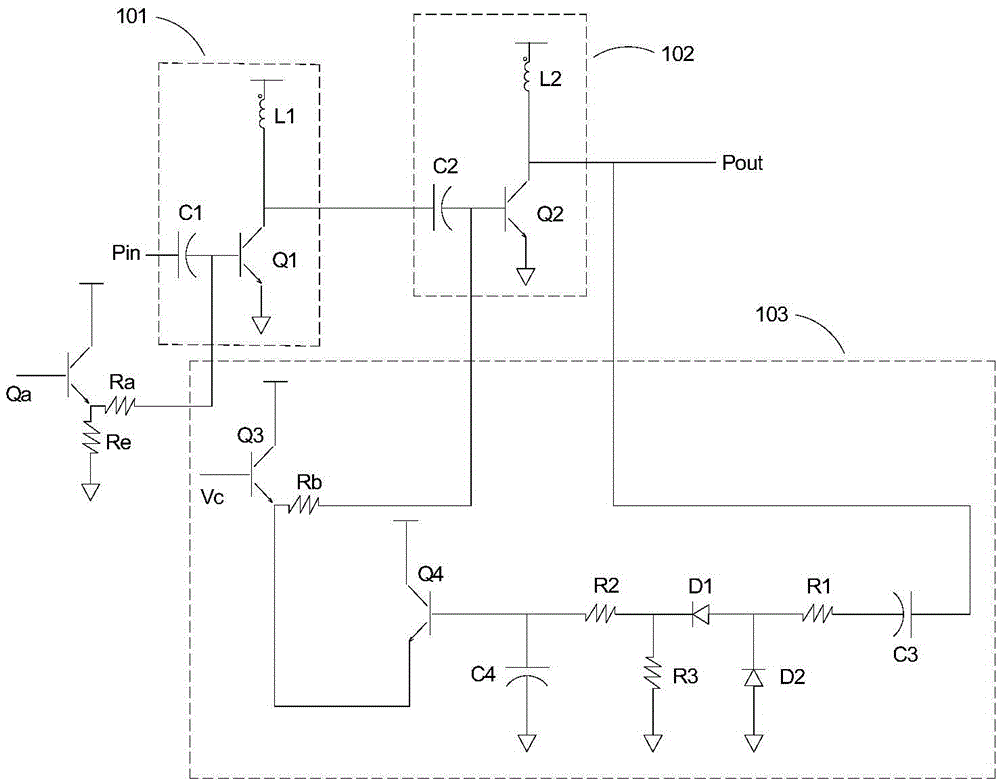 一種功率放大器電流反饋偏置電路的制作方法與工藝