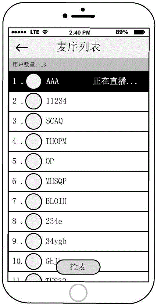 一種輪麥直播的方法、裝置和系統(tǒng)與流程