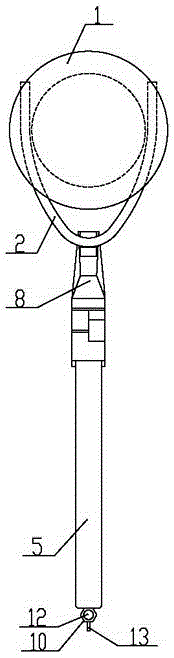 户外电压互感器一次保险专用钳的制作方法与工艺