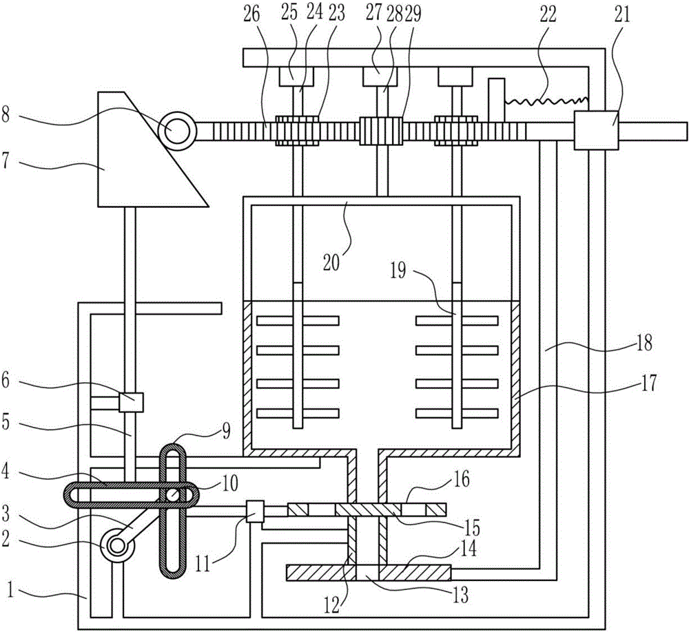 一種注塑機用間歇性均勻加料設(shè)備的制作方法與工藝