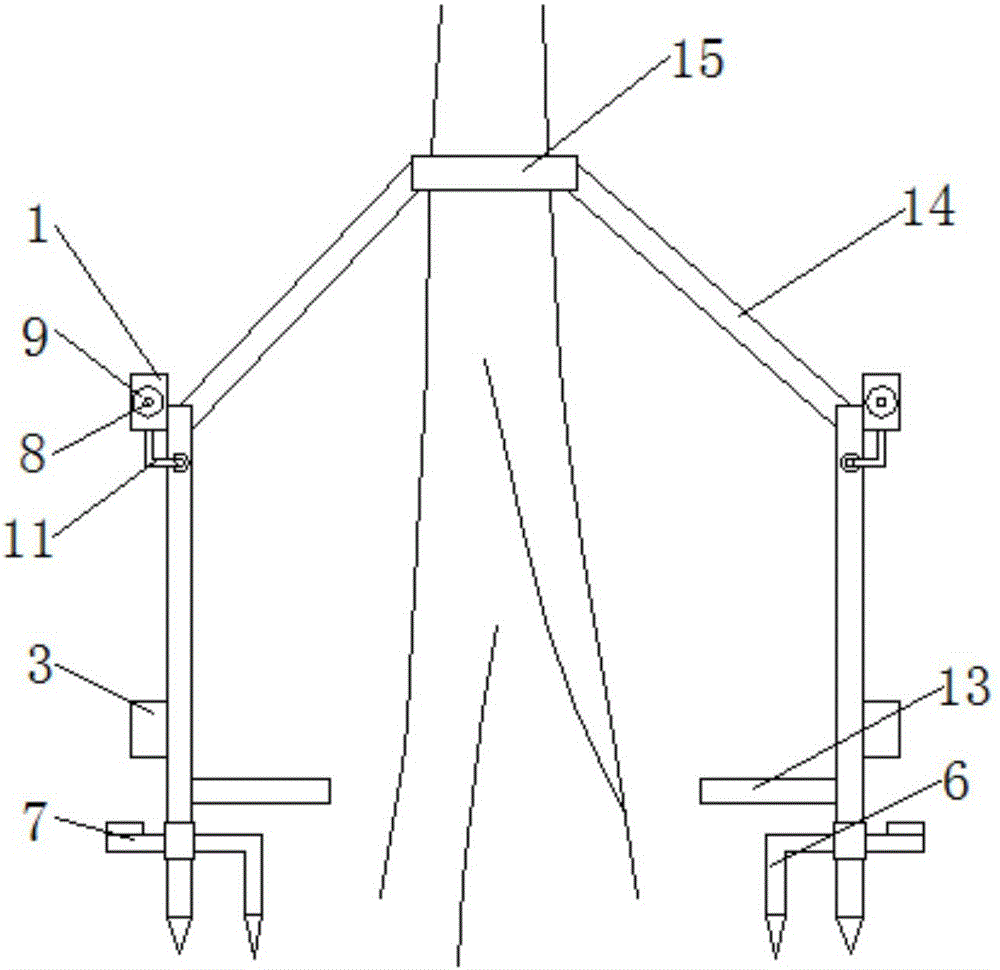 一種綠化樹防護(hù)機(jī)構(gòu)的制作方法與工藝