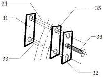 一種用于鋰離子電池隔膜漿液旋轉(zhuǎn)甩涂機(jī)的流量均勻分配裝置的制作方法