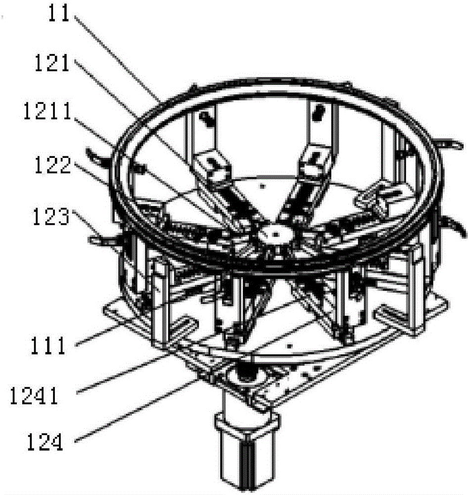 一种多轴联动自动钻孔自行车轮圈钻孔机的制作方法