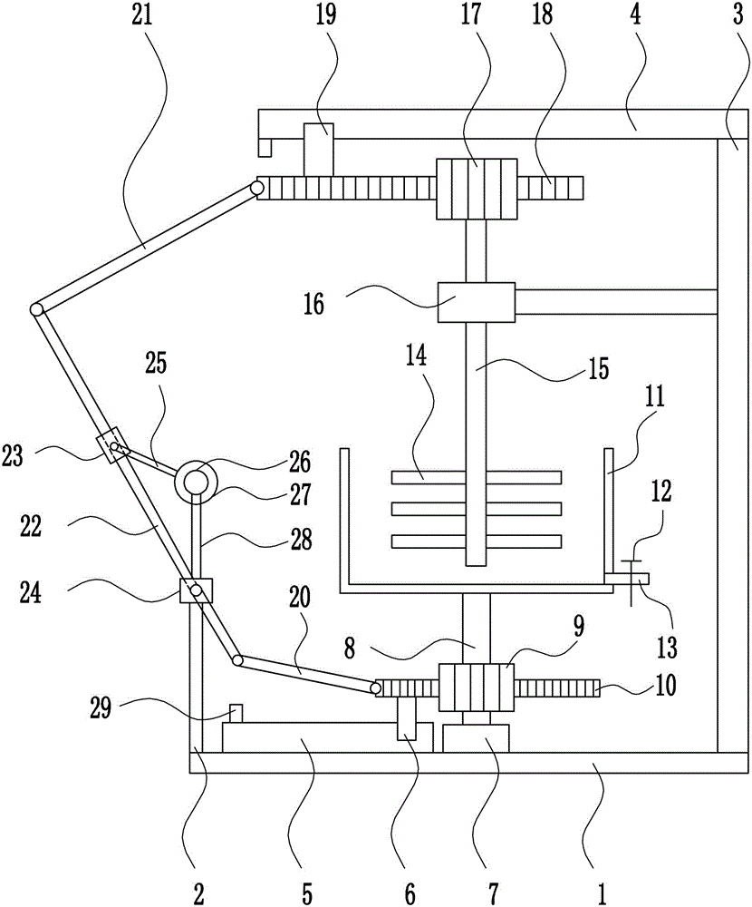 一种建筑用石灰浆高效搅拌装置的制作方法