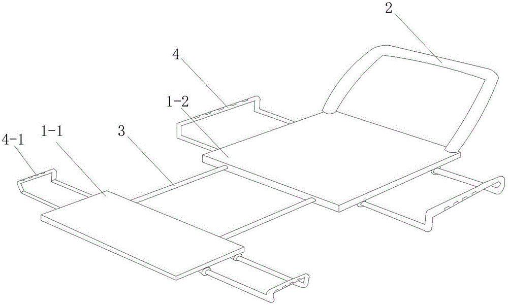 一種可伸縮型平板拉車的制作方法與工藝