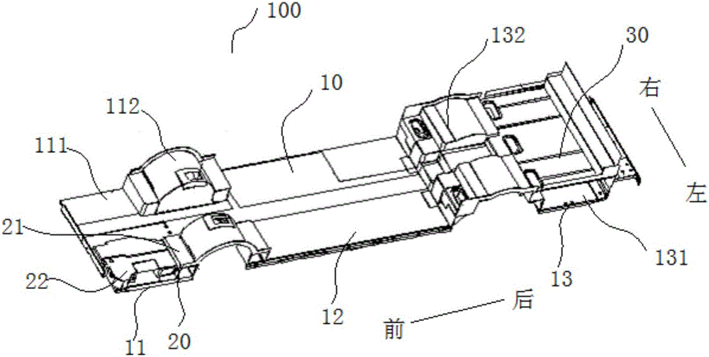 用于車輛的底盤車架和具有其的車輛的制作方法與工藝