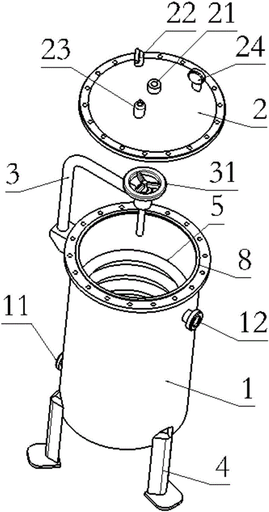 一种压滤器的制作方法与工艺