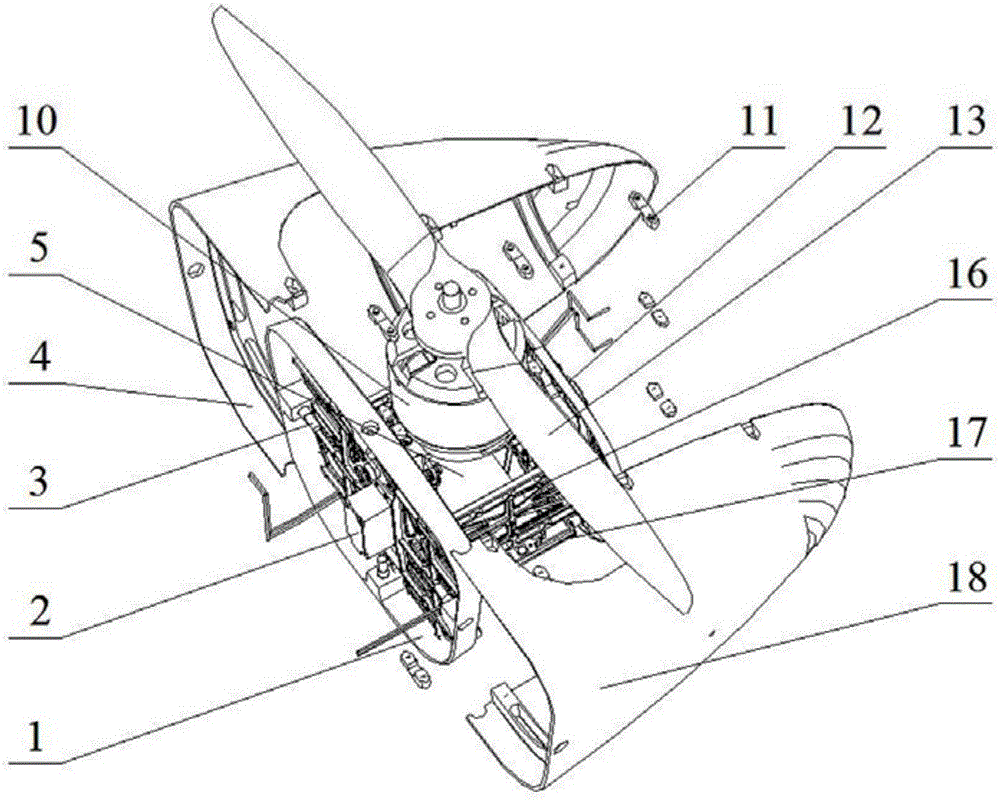 小型無人機(jī)的模塊化可拆卸式副動力組件的制作方法與工藝