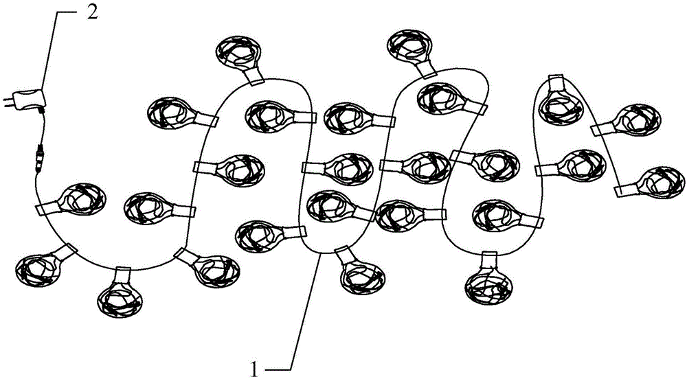 一种铜丝LED灯串的制作方法与工艺