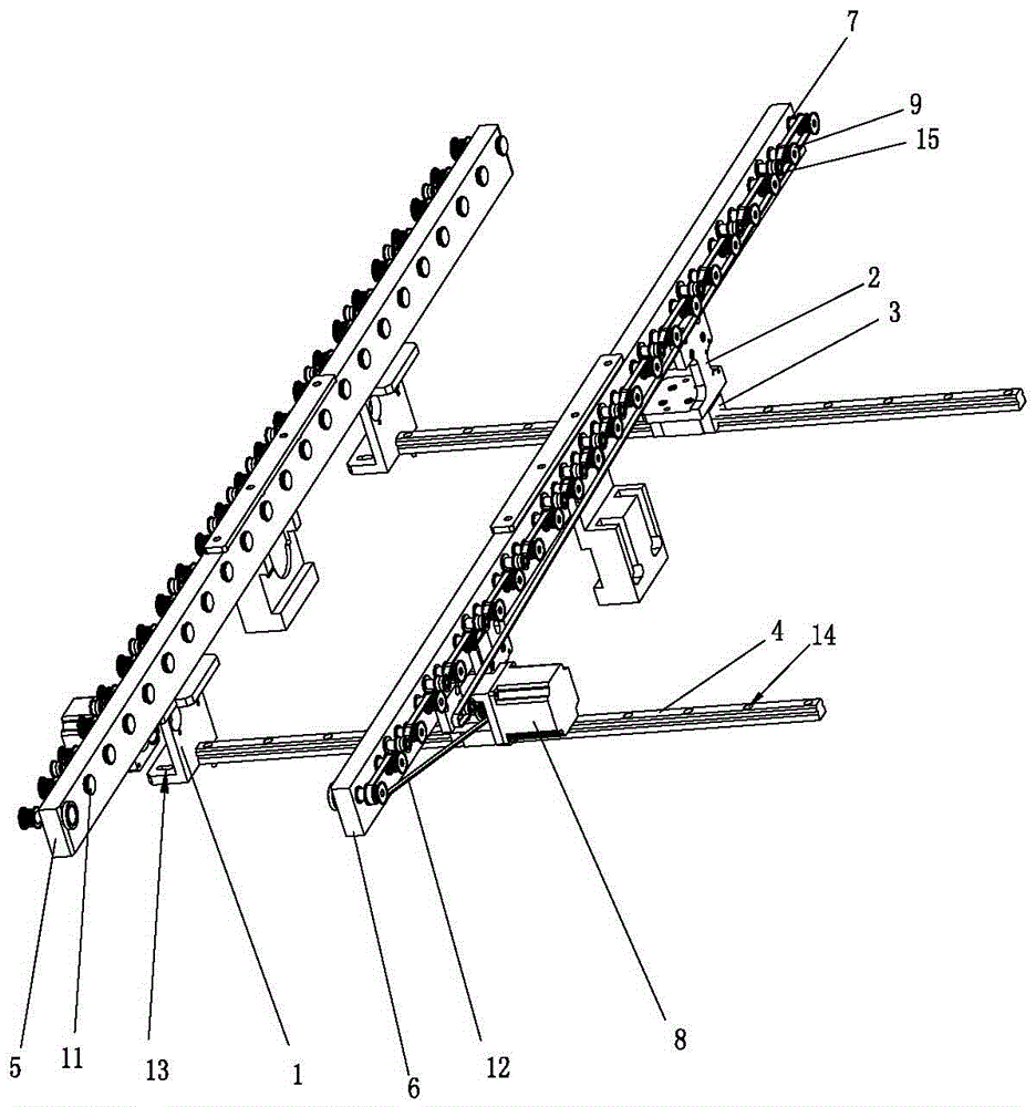 一種無塵可調(diào)幅輸送機(jī)構(gòu)的制作方法與工藝