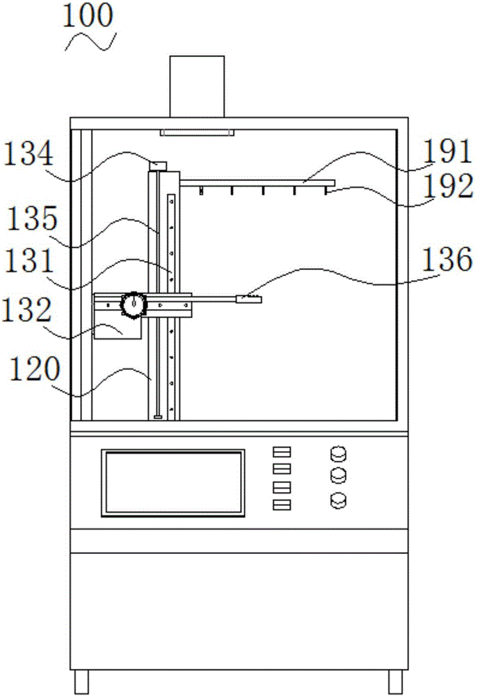 玩具檢測用易燃性測試裝置的制作方法