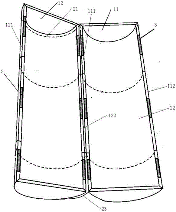 一种双联旋转开闭式圆筒包装盒的制作方法与工艺