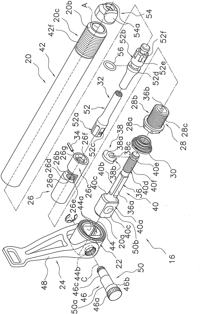 自行車用車輪固定機構的制作方法與工藝