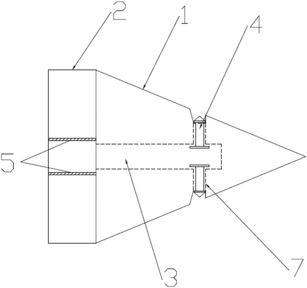 一种用于锚杆预成孔施工的挤土式钻头的制作方法与工艺