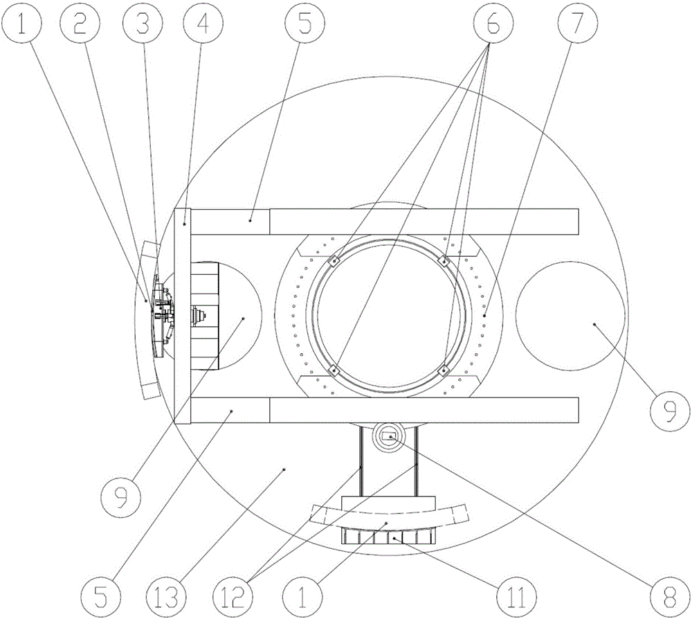 一种竖井掘进机用管片拼装机系统的制作方法