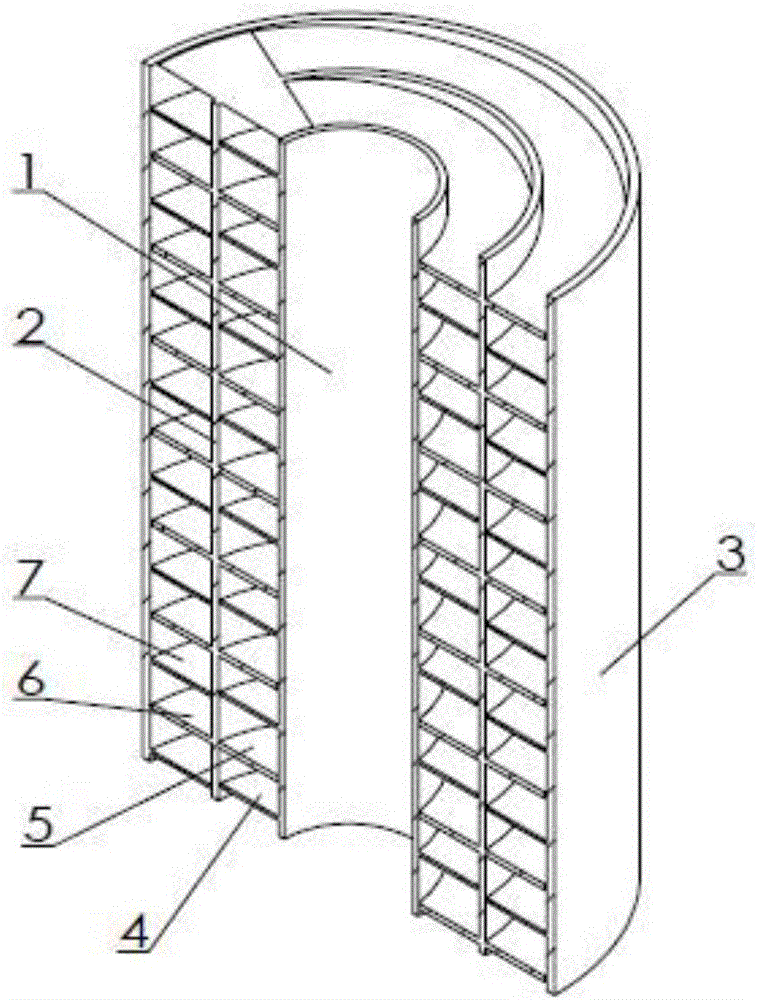 一种巷道布线用多层螺旋管道的制作方法与工艺