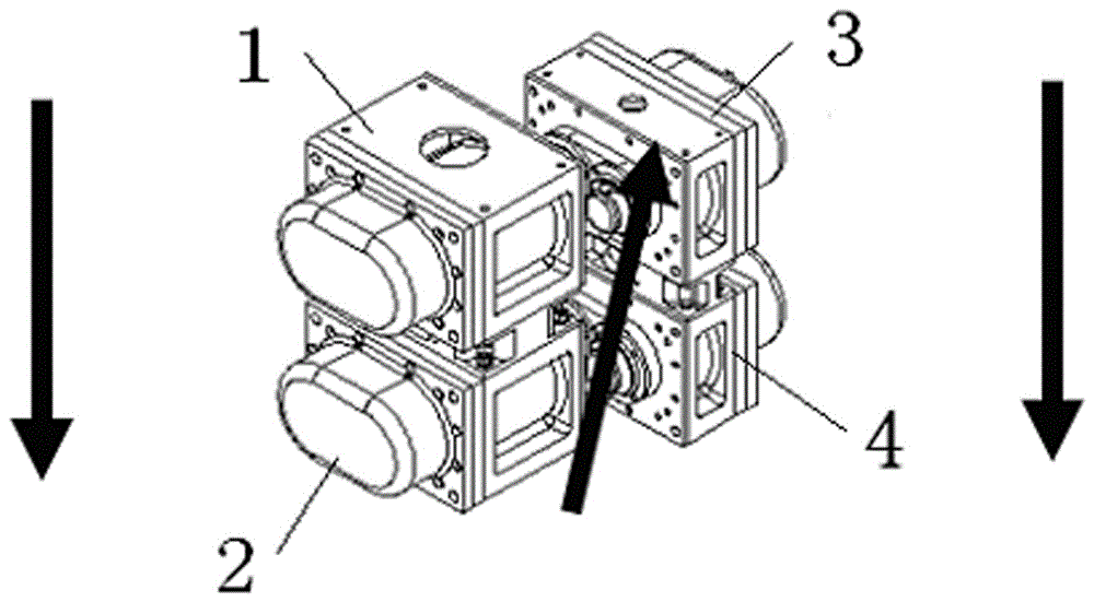 一种模块一体式多级多驱动腔部分非共轴干式真空单泵的制作方法与工艺