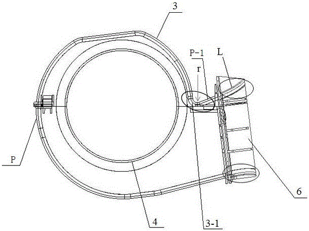 一種離心風(fēng)扇蝸殼及室內(nèi)機(jī)的制作方法與工藝