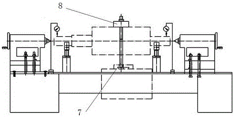 一种测量电枢换向器表面径向偏摆的装置的制作方法
