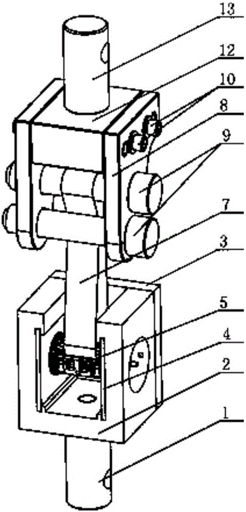 一種用于機(jī)動(dòng)車安全帶芯軸的抗拉強(qiáng)度檢測(cè)夾具的制作方法與工藝