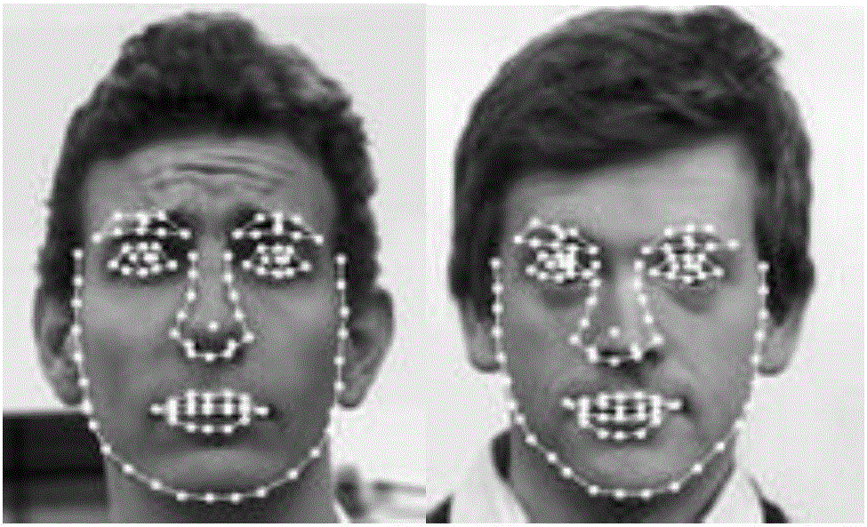 一种基于人脸特征点的人脸轮廓计算方法与流程