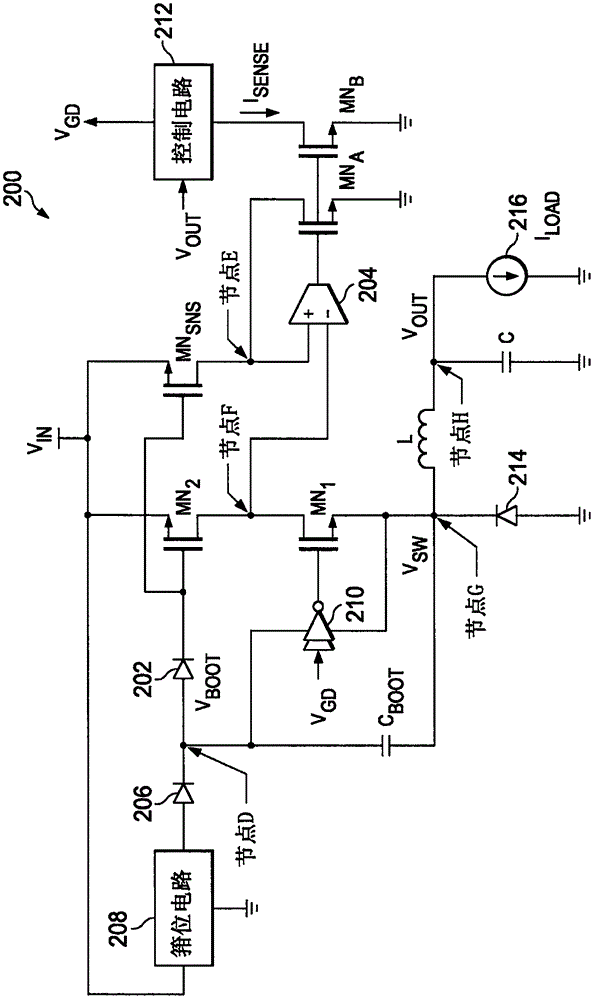 用于感測和控制電流的方法和電路與流程