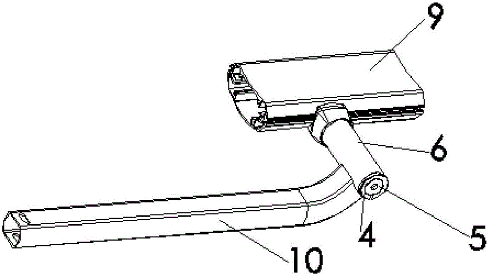 一種汽車車載自行車的旋轉(zhuǎn)機(jī)構(gòu)組合件的制作方法與工藝