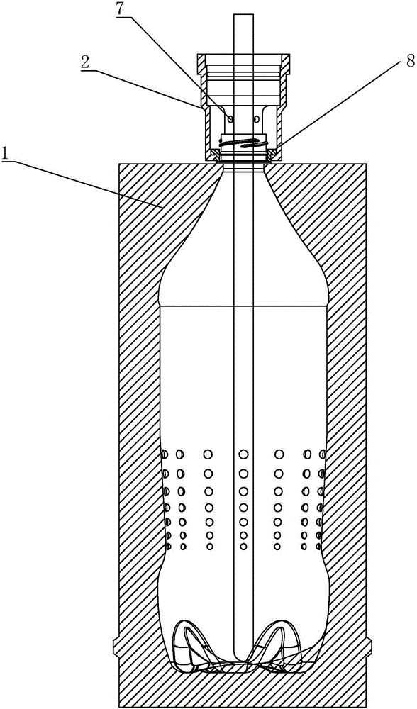 吹瓶机封口装置的制作方法