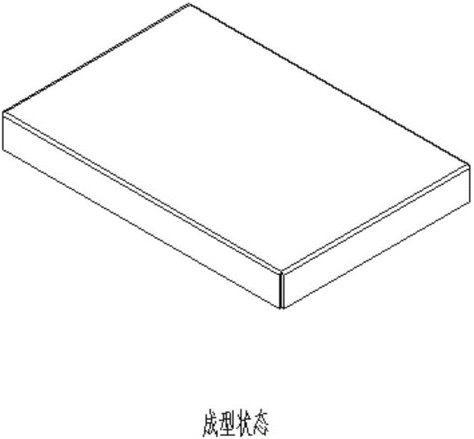 一种有关纸盒成型的上顶盖贴角组件的制作方法与工艺