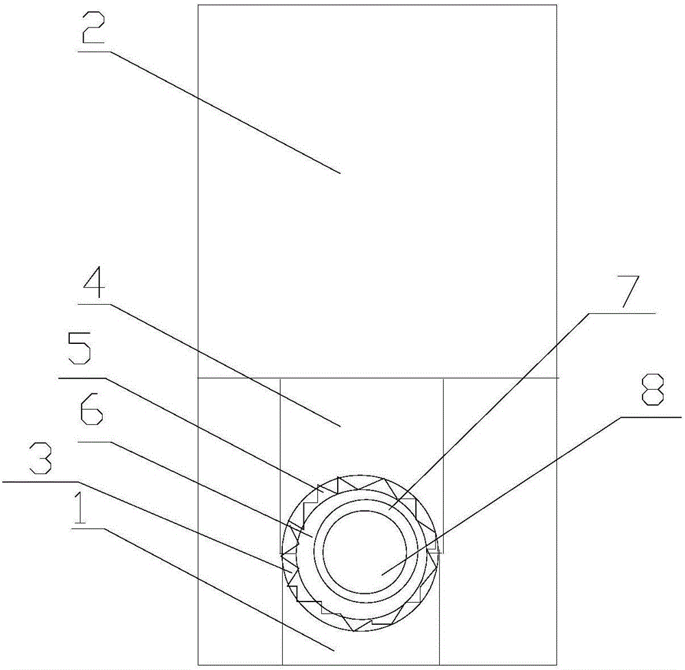 一种牢固固定复合材料筋端部的锚具的制作方法与工艺