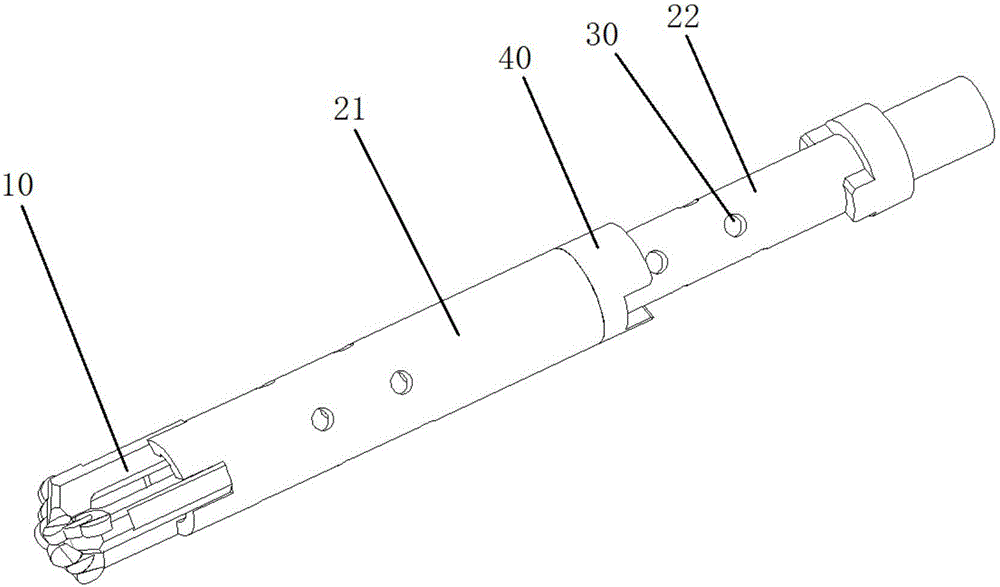 用于煤礦井下防滅火注漿的一次性伸縮式鉆具的制作方法與工藝