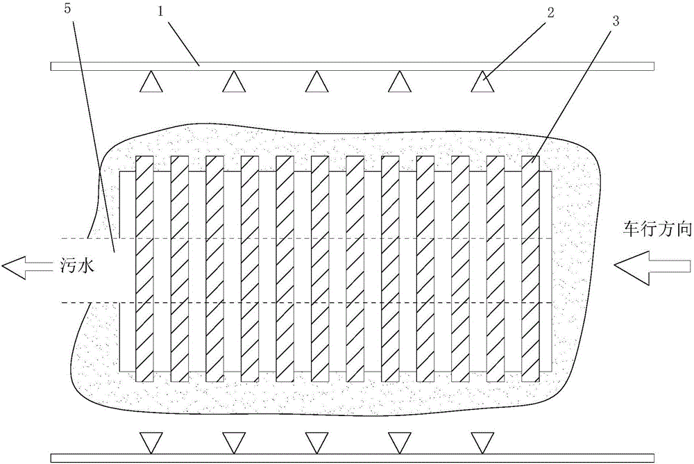 渣土車沖洗池的制作方法與工藝