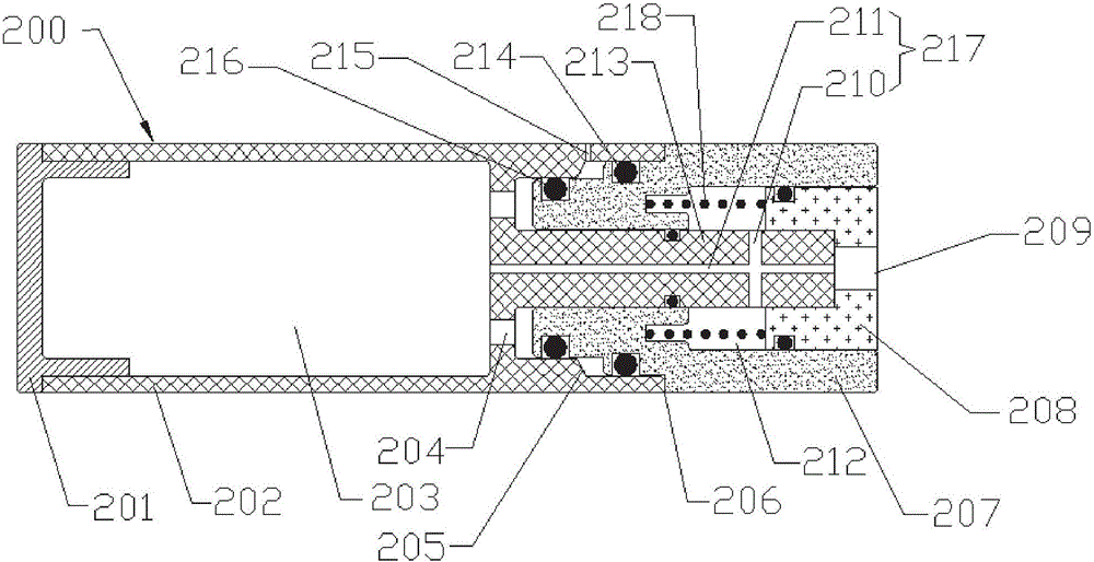 空氣鞭炮單體及其串聯體的制作方法與工藝