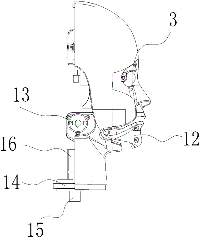 一種智能機(jī)器人頭部系統(tǒng)的制作方法與工藝