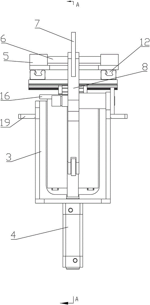 一種砂光機的工件定位座專用升降結構的制造方法與工藝
