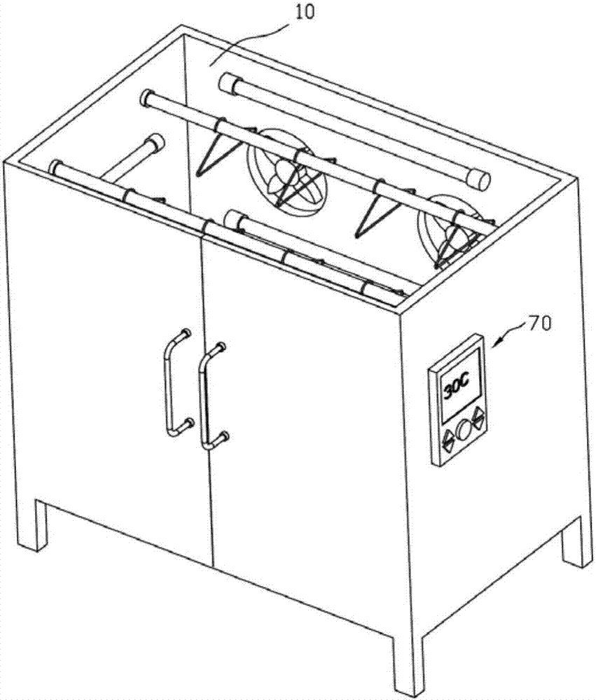 一种带有烘干功能的衣柜的制造方法与工艺