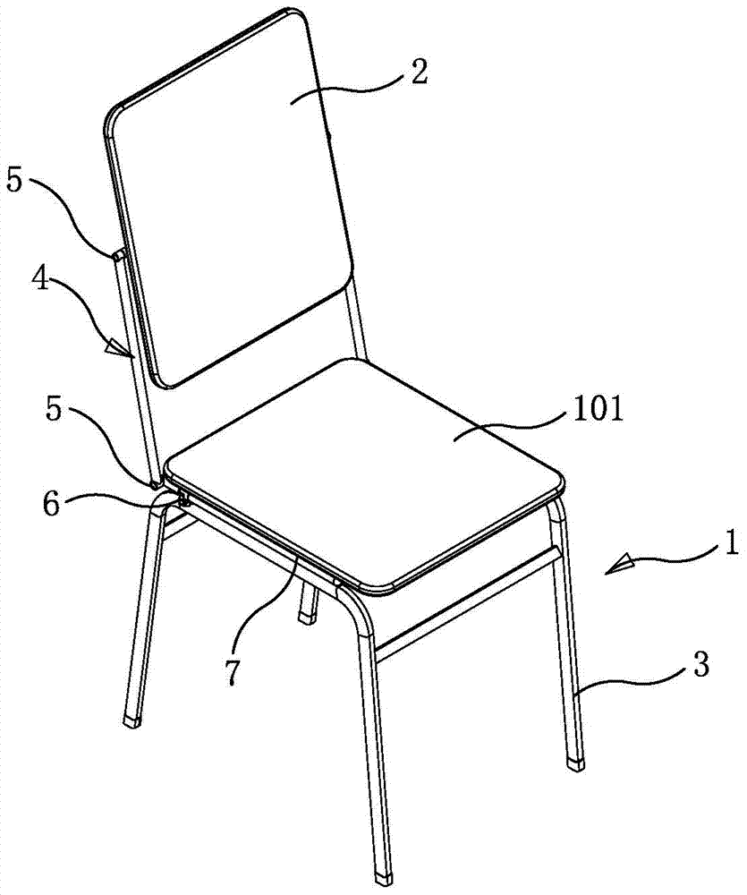 宿舍椅子设计图和说明图片
