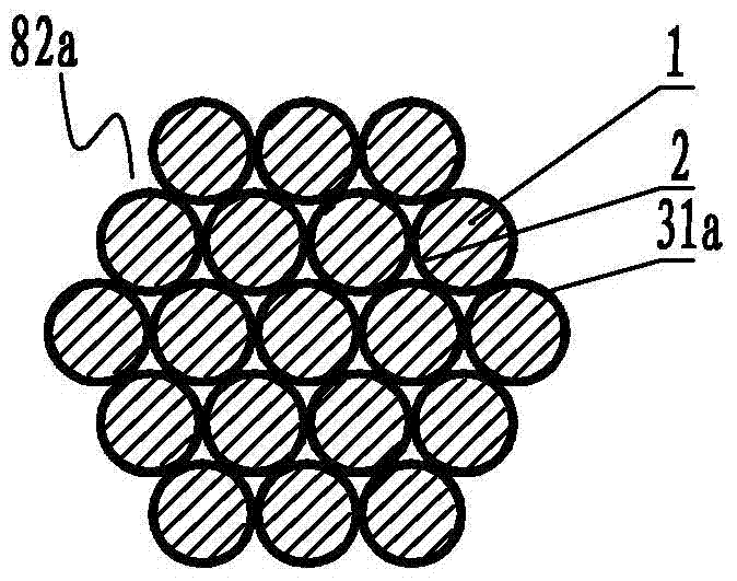 一種外層有聚脲防護(hù)材料的鋼絲拉索的制作方法與流程