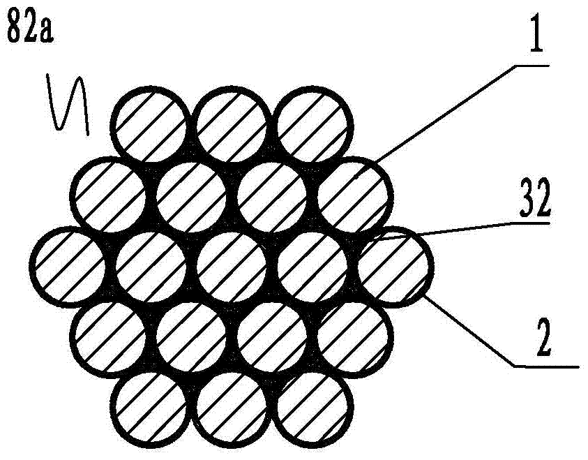 一种填充或涂覆有聚脲防护材料的钢丝拉索的制作方法与流程