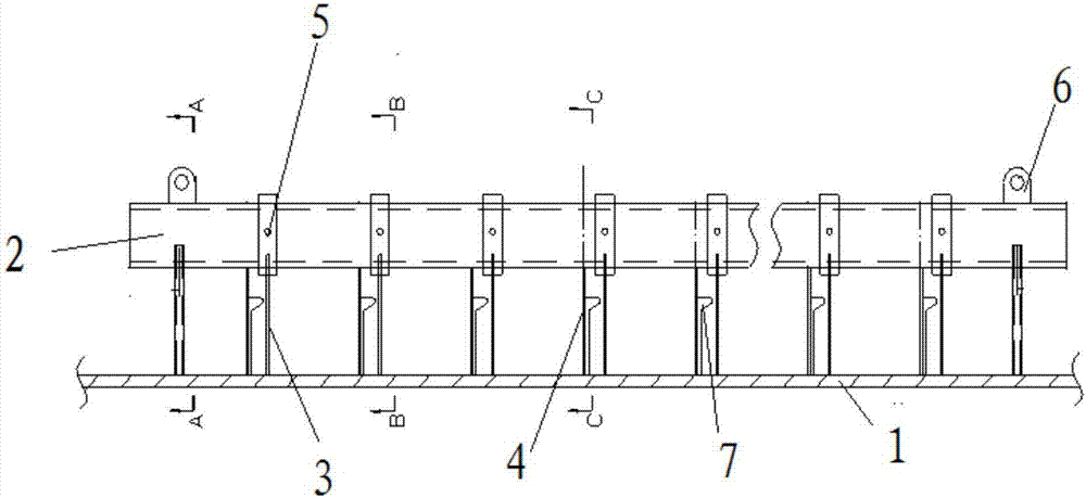 一种平面板架骨材批量装配装置的制造方法