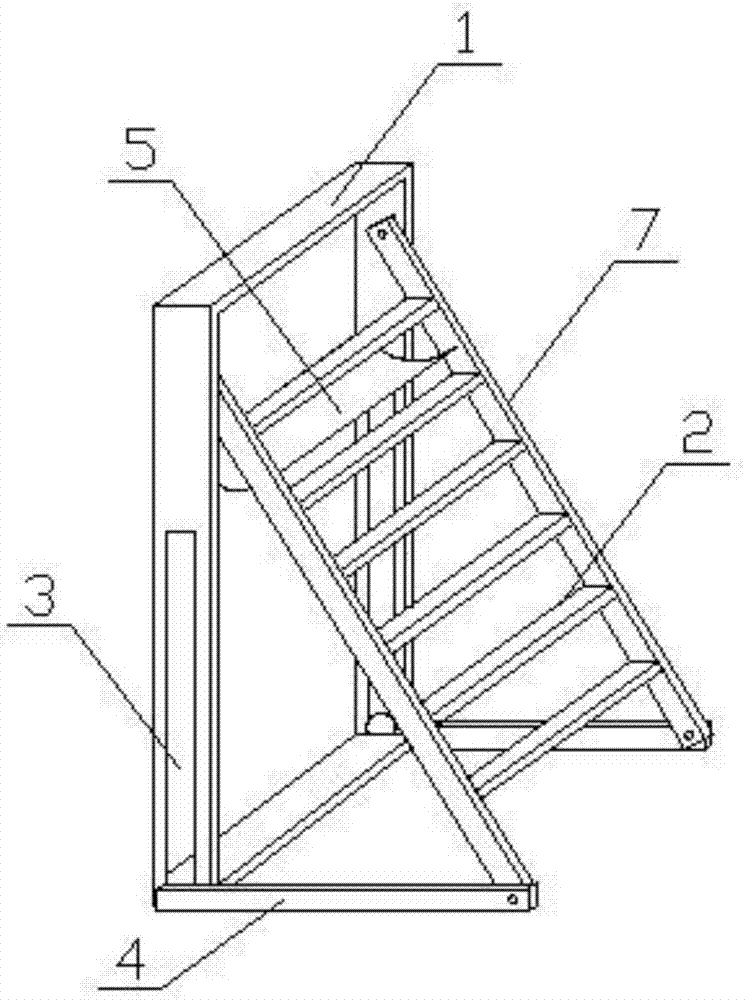 一种卷帘门装置用梯架的制造方法